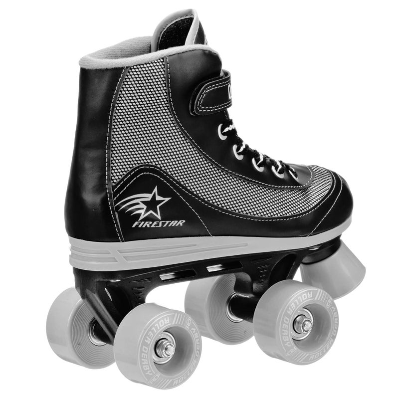 Roller Derby FireStar Youth Boy's Roller Skate Black/Gray - Image 4